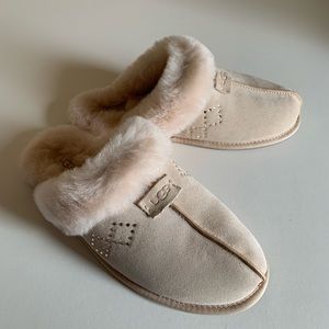 Ugg scuffette slippers with Swarovski crystals
